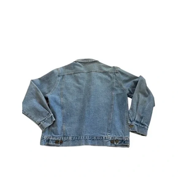 Guess Georges Marciano Women's Denim Jean Jacket Vintage 1980's 80's Size XL - Picture 6 of 7